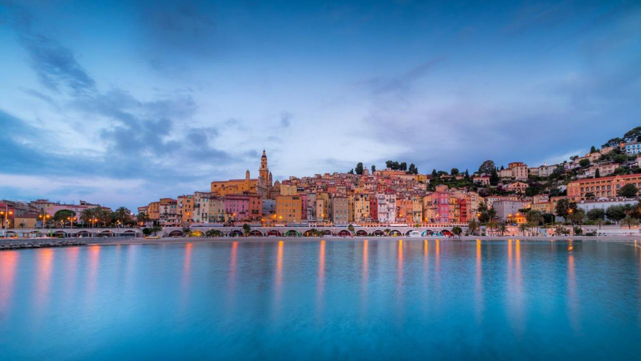 Joli Appart 29M2 En Vieille Ville Menton 2 Mins De La Mer ภายนอก รูปภาพ